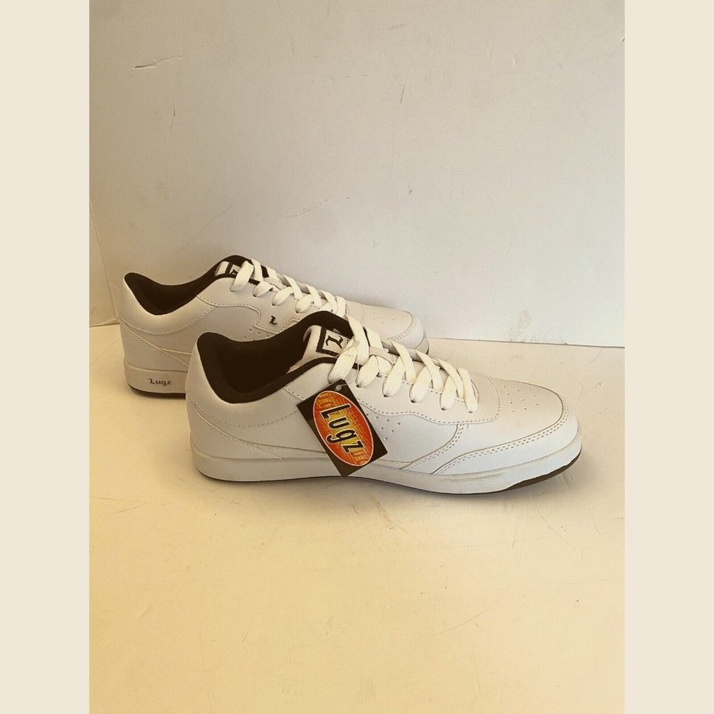 NWT Men's White Athletic Shoes Size 10 Lugz Sneaker Fashion Comfort & Style